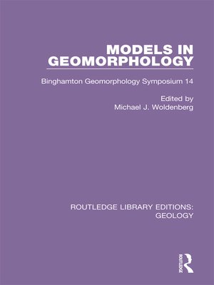 cover image of Models in Geomorphology